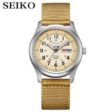 Load image into Gallery viewer, seiko watch men 5 automatic watch Luxury Brand Waterproof Sport Wrist Watch Date mens watches diving watch relogio masculin SNZG