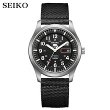 Load image into Gallery viewer, seiko watch men 5 automatic watch top Luxury Brand Sport men watch set men watch waterproof watch relogio masculino SNZG15J1