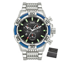 Load image into Gallery viewer, Relogio Masculino Men Watch Top Brand Temeite Business Quartz Watches Luxury Gold Man Waterproof Military Wristwatches Men Clock
