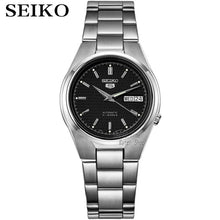 Load image into Gallery viewer, seiko watch men 5 automatic watch top brand luxury Sport men watch set waterproof mechanical military watch relogio masculinoSNK
