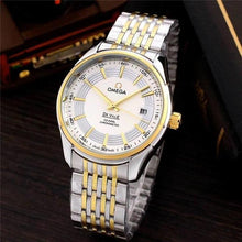 Load image into Gallery viewer, Mens Watches Top Luxury Brand Analog Watch Men Stainless Steel Waterproof Quartz Wristwatch Date Relogio Masculino 0102