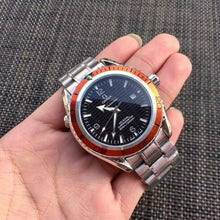 Load image into Gallery viewer, MenWatchNewMensLuxurySilverBlueStainlessSteelWatchesFashionSportWaterproofWristwatchRelogioMasculino 0104