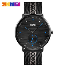 Load image into Gallery viewer, SKMEI Business Quartz Watches Men Fashion Simple Mens Wristwatches Waterproof Stainless Steel Band Hour Clock reloj hombre 9218