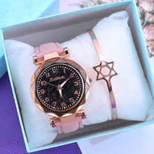Load image into Gallery viewer, Casual Women Watches Starry Sky Quartz Wristwatch Female Clock Leather Fashion Ladies Wrist Watches reloj mujer relogio feminino