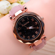 Load image into Gallery viewer, Casual Women Watches Starry Sky Quartz Wristwatch Female Clock Leather Fashion Ladies Wrist Watches reloj mujer relogio feminino