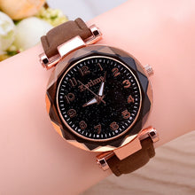 Load image into Gallery viewer, Casual Women Watches Starry Sky Quartz Wristwatch Female Clock Leather Fashion Ladies Wrist Watches reloj mujer relogio feminino
