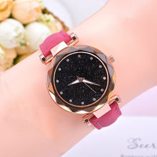 Load image into Gallery viewer, Casual Women Watches Starry Sky Quartz Wristwatch Female Clock Leather Fashion Ladies Wrist Watches reloj mujer relogio feminino