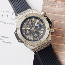 Load image into Gallery viewer, HUBLOT Luxury Brand quartz Mens Watches Quartz Watch Stainless Steel Strap men's wristwatch classic business dress men's watch