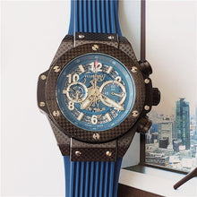 Load image into Gallery viewer, HUBLOT Luxury Brand quartz Mens Watches Quartz Watch Stainless Steel Strap men's wristwatch classic business dress men's watch