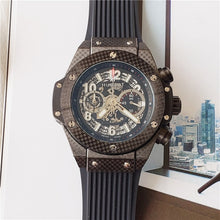 Load image into Gallery viewer, HUBLOT Luxury Brand quartz Mens Watches Quartz Watch Stainless Steel Strap men's wristwatch classic business dress men's watch