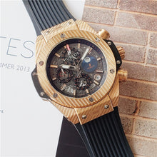 Load image into Gallery viewer, HUBLOT Luxury Brand quartz Mens Watches Quartz Watch Stainless Steel Strap men's wristwatch classic business dress men's watch