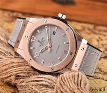 Load image into Gallery viewer, HUBLOT Luxury Brand quartz Mens Watches Mechanical Wristwatches Stainless Steel Strap men's wristwatch classic business dress