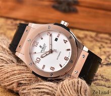 Load image into Gallery viewer, HUBLOT Luxury Brand quartz Mens Watches Mechanical Wristwatches Stainless Steel Strap men's wristwatch classic business dress