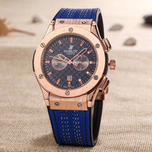 Load image into Gallery viewer, HUBLOT Luxury Brand quartz Mens Watches Quartz Watch Stainless Steel Strap men's wristwatch classic business dress men's watch