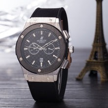 Load image into Gallery viewer, HUBLOT Luxury Brand quartz Mens Watches Quartz Watch Stainless Steel Strap men's wristwatch classic business dress men's watch