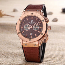 Load image into Gallery viewer, HUBLOT Luxury Brand quartz Mens Watches Quartz Watch Stainless Steel Strap men's wristwatch classic business dress men's watch