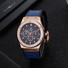 Load image into Gallery viewer, HUBLOT Luxury Brand quartz Mens Watches Quartz Watch Stainless Steel Strap men's wristwatch classic business dress men's watch