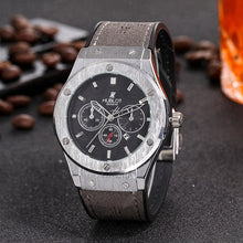 Load image into Gallery viewer, HUBLOT Luxury Brand quartz Mens Watches Quartz Watch Stainless Steel Strap men's wristwatch classic business dress men's watch