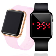 Load image into Gallery viewer, 2PCS Sport LED Digital Watch Men Women LED Watch Silicone Electronic Watch Couple Watches Clock relogio digital montre homme
