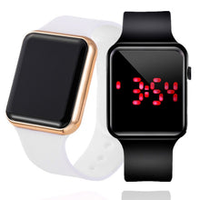 Load image into Gallery viewer, 2PCS Sport LED Digital Watch Men Women LED Watch Silicone Electronic Watch Couple Watches Clock relogio digital montre homme