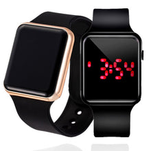 Load image into Gallery viewer, 2PCS Sport LED Digital Watch Men Women LED Watch Silicone Electronic Watch Couple Watches Clock relogio digital montre homme