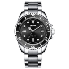 Load image into Gallery viewer, DOM Design Brand Luxury Men Watches Automatic Black Watch Men Stainless Steel Waterproof Business Sport Mechanical Wristwatch