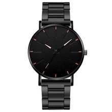 Load image into Gallery viewer, 2020 Minimalist Men's Fashion Ultra Thin Watches Simple Men Business Stainless Steel Mesh Belt Quartz Watch Relogio Masculino