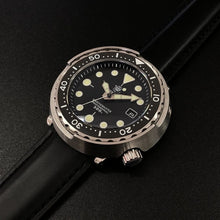 Load image into Gallery viewer, STEELDIVE 1975 Tuna Mechanical Watch Men 300m Diver Watch Mens NH35 Automatic Watch Men Steel Dive Watches Luxury C3 Luminous