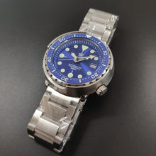 Load image into Gallery viewer, STEELDIVE 1975 Tuna Mechanical Watch Men 300m Diver Watch Mens NH35 Automatic Watch Men Steel Dive Watches Luxury C3 Luminous