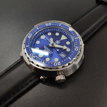 Load image into Gallery viewer, STEELDIVE 1975 Tuna Mechanical Watch Men 300m Diver Watch Mens NH35 Automatic Watch Men Steel Dive Watches Luxury C3 Luminous