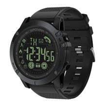 Load image into Gallery viewer, Spovan Top Brand Sport Watch Black Military Quality Military Quality A Plastic Bluetooth Wristwatch Waterproof Date Reloj Mujer