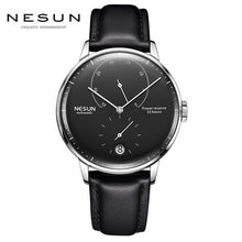 Load image into Gallery viewer, NEW Nesun Mens watches Brand Luxury Automatic Mechanical Watch Leather sapphire Waterproof Relogio Masculi Energy Display N9603
