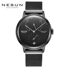 Load image into Gallery viewer, NEW Nesun Mens watches Brand Luxury Automatic Mechanical Watch Leather sapphire Waterproof Relogio Masculi Energy Display N9603
