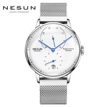 Load image into Gallery viewer, NEW Nesun Mens watches Brand Luxury Automatic Mechanical Watch Leather sapphire Waterproof Relogio Masculi Energy Display N9603
