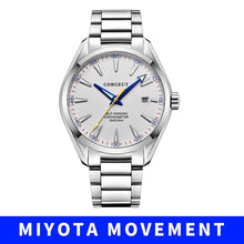 Load image into Gallery viewer, Corgeut 41mm men clock miyota 8215 Automatic calendar date Mechanical Sapphire Glass men wristwatch luxury top brand
