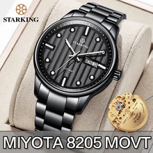 Load image into Gallery viewer, STARKING Men Watch Automatic Mechanical Watches Role Date Week Luxury Brand Japan Miyota Movt Wrist watch Clock Sapphire Crystal
