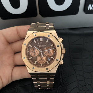 watch men luxury steel quartz watch men business chronograph watch sports Wristwatches 30M waterproof