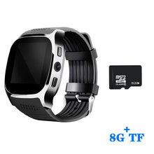 Load image into Gallery viewer, T8 Bluetooth Smart Watch Men With Camera Support SIM TF Card Pedometer Men Women Call Sport Digital watch Men For Android Phone
