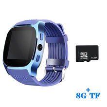 Load image into Gallery viewer, T8 Bluetooth Smart Watch Men With Camera Support SIM TF Card Pedometer Men Women Call Sport Digital watch Men For Android Phone
