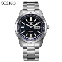 Load image into Gallery viewer, seiko watch men 5 automatic watch top Luxury Brand Sport men watch set men watch waterproof watch relogio masculino SNZG15J1
