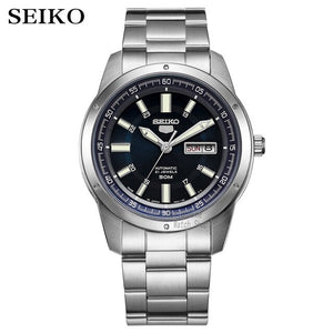 seiko watch men 5 automatic watch top Luxury Brand Sport men watch set men watch waterproof watch relogio masculino SNZG15J1