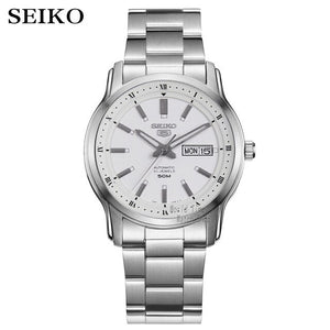 seiko watch men 5 automatic watch top Luxury Brand Sport men watch set men watch waterproof watch relogio masculino SNZG15J1