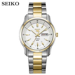 seiko watch men 5 automatic watch top Luxury Brand Sport men watch set men watch waterproof watch relogio masculino SNZG15J1