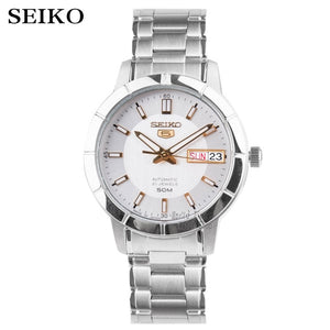 seiko watch men 5 automatic watch top Luxury Brand Sport men watch set men watch waterproof watch relogio masculino SNZG15J1