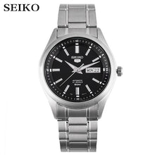 Load image into Gallery viewer, seiko watch men 5 automatic watch top Luxury Brand Sport men watch set men watch waterproof watch relogio masculino SNZG15J1
