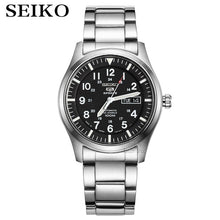 Load image into Gallery viewer, seiko watch men 5 automatic watch Luxury Brand Waterproof Sport Wrist Watch Date mens watches diving watch relogio masculin SNZG
