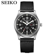 Load image into Gallery viewer, seiko watch men 5 automatic watch Luxury Brand Waterproof Sport Wrist Watch Date mens watches diving watch relogio masculin SNZG
