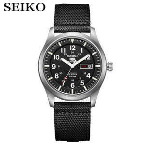 seiko watch men 5 automatic watch Luxury Brand Waterproof Sport Wrist Watch Date mens watches diving watch relogio masculin SNZG