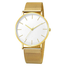 Load image into Gallery viewer, 2020 luxury ladies watch mesh stainless steel casual bracelet quartz watch watch ladies watch clock reloj mujer relogio feminino
