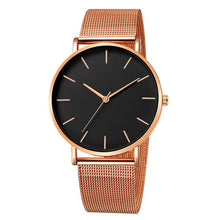 Load image into Gallery viewer, 2020 luxury ladies watch mesh stainless steel casual bracelet quartz watch watch ladies watch clock reloj mujer relogio feminino
